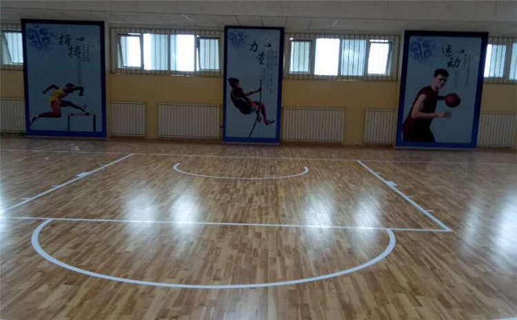 橡膠木體育館木地板生產廠家