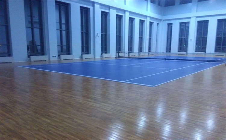 俄勒岡松體育館木地板雙層龍骨結構