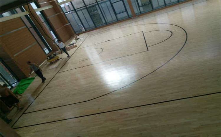 五角楓木地板籃球場品牌廠家