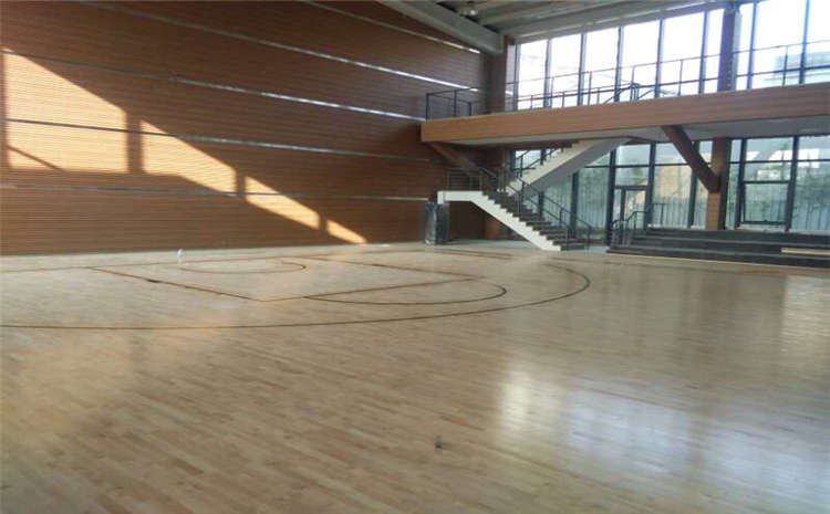 拼接板羽毛球館木地板圖片及價格