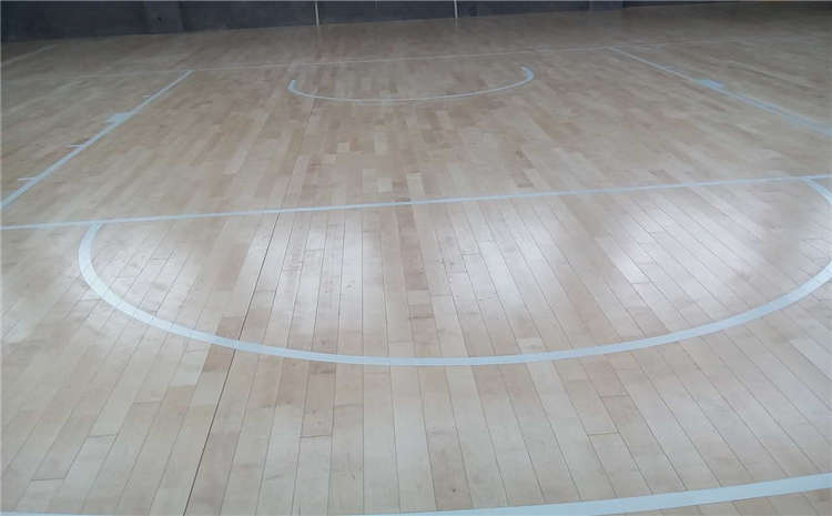 22厚NBA籃球場木地板主輔龍骨結構