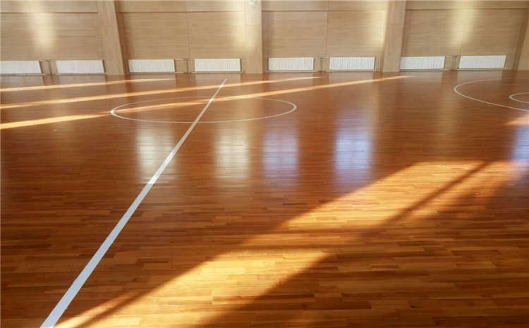 硬木企口羽毛球館木地板批發價格