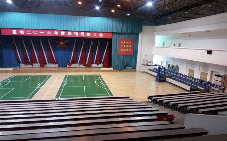 楓木舞蹈房木地板雙層龍骨結(jié)構(gòu)